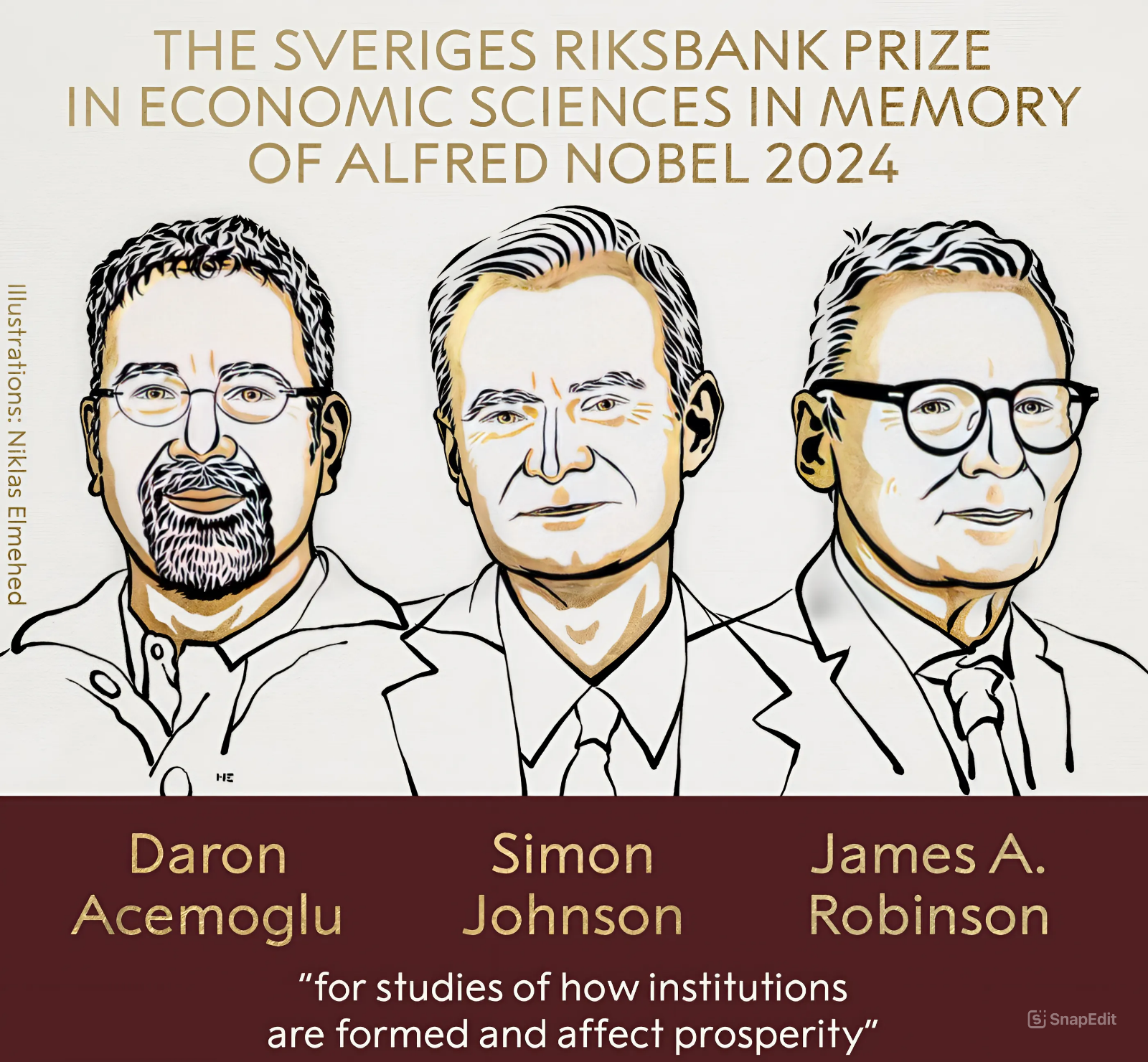 PREMIO NOBEL DE ECONOMÍA 2024